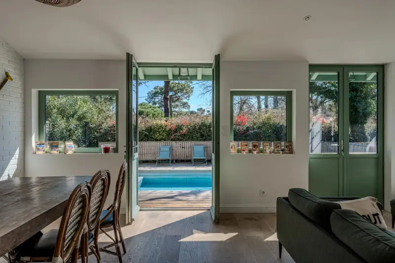 Le Moulleau - maison typique du Bassin- rénovée avec dépendance et piscine — photo 4