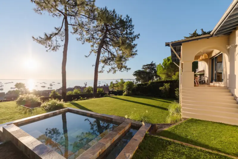 Le Canon au Ferret, maison rénovée avec vue imprenable sur le Bassin — photo 3