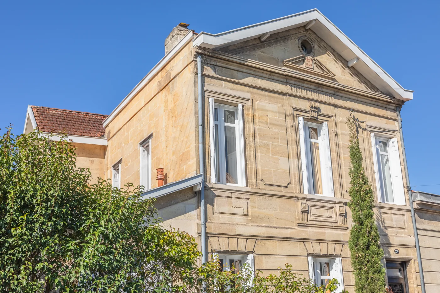 Maison familiale en pierre vendue à Bordeaux